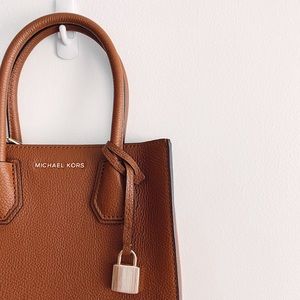 Michael Kors | Mercer Luggage Brown Handbag Purse